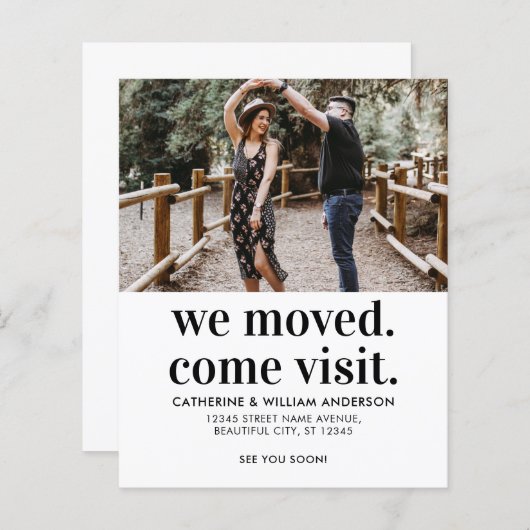 我々は訪問来写真の移動の発表を移動 (正面/裏面)