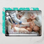 我々は試みた |クリスマスおもしろい。 |横向き写真かわいい 箔シーズンカード<br><div class="desc">試してみた!このおもしろいクリスマスカードは銀箔のアクセント(または別の金属箔を選択することができる)と、あなたの名前と現在の年のための場所を持っている。あなたの最高の最高のあなたの努力の家族やペットの写真を追加して、あなたはすべては、友人や家族と交換するクリスマスカードのための予期しない目を引く挨拶と親愛一緒に設定。メリー休み!</div>