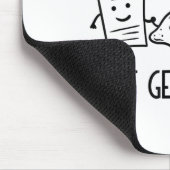 我々は誰もが岩の紙はさみGaに沿って取得できない マウスパッド (コーナー)