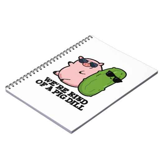 我々は豚のディル・プンの一種おもしろいだ ノートブック (左側)