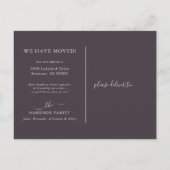 我々は買新しい家のクリーム&ティール（緑がかった色）発表 案内ポストカード (裏面)