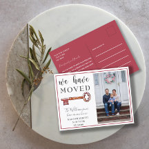 我々は赤い鍵写真の動く発表を移動