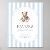 我々は赤ちゃんシャワーの好意サインを待つことができる ポスター (正面)