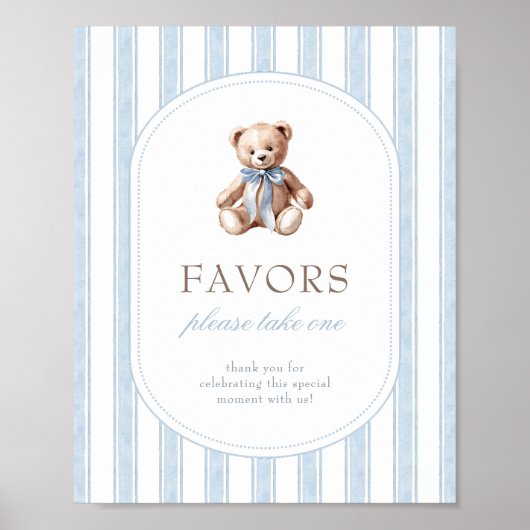 我々は赤ちゃんシャワーの好意サインを待つことができる ポスター (正面)