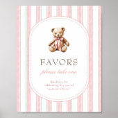 我々は赤ちゃんシャワーの好意サインを待つことができる ポスター (正面)