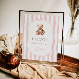 我々は赤ちゃんシャワーの好意サインを待つことができる ポスター