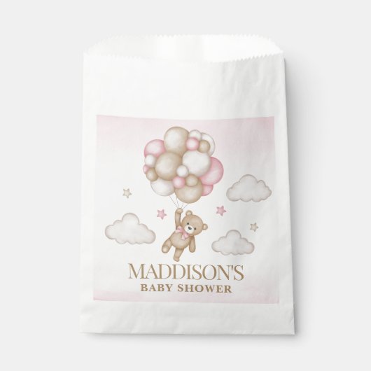 我々は赤ちゃんシャワーの好意バッグを待つことができる フェイバーバッグ (正面)