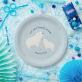 我々は赤ちゃんシャワーを待つことができる紙プレート ペーパープレート (パーティー)