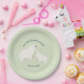 我々は赤ちゃんシャワーを待つことができる紙プレート ペーパープレート (パーティー)