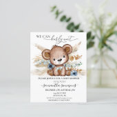 我々は赤ちゃんシャワーを待つことができるBoho Blue (スタンド正面)