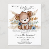 我々は赤ちゃんシャワーを待つことができるBoho Blue (正面)