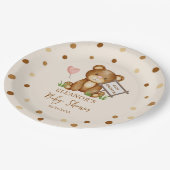 我々は赤ちゃんシャワーを心待ちできる紙プレート ペーパープレート (アングル)