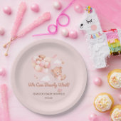 我々は赤ちゃんシャワーを心待ちできる紙プレート ペーパープレート (パーティー)