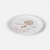 我々は赤ちゃんシャワーを心待ちできる紙プレート ペーパープレート (アングル)