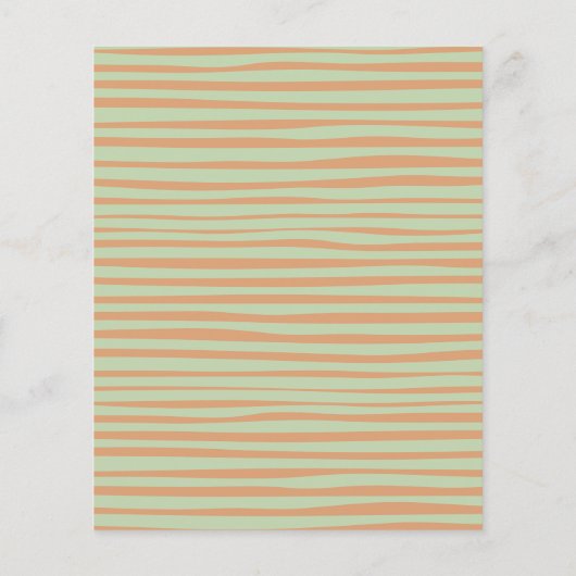 我々は赤ちゃんシャワー予算招待状を待つ (裏面)