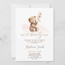 我々は赤ちゃんシャワー招待状を待つ 招待状