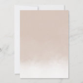 我々は赤ちゃんシャワー招待状を心待ちできる 招待状 (裏面)