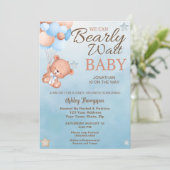 我々は赤ちゃんシャワー招待状を心待ちできる 招待状 (スタンド正面)