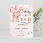 我々は赤ちゃんシャワー招待状を心待ちできる 招待状 (スタンド正面)