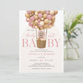我々は赤ちゃんシャワー招待状を心待ちできる 招待状 (スタンド正面)