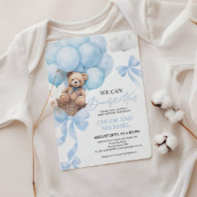 我々は赤ちゃんシャワー招待状を心待ちできる