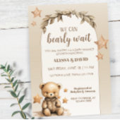 我々は赤ちゃんシャワー招待状を心待ちできる 招待状