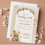 我々は赤ちゃんシャワー招待状を心待ちできる 招待状