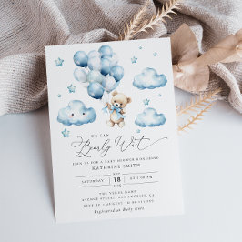 我々は赤ちゃんシャワー招待状を心待ちできる 招待状