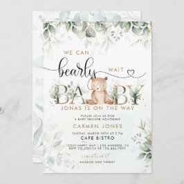 我々は赤ちゃんシャワー招待状を心待ちできる 招待状