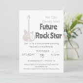 我々は赤ちゃんシャワー男女兼用インヴィを待つことができる 招待状 (スタンド正面)