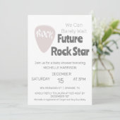 我々は赤ちゃんシャワー男女兼用インヴィを待つことができる 招待状 (スタンド正面)