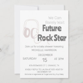 我々は赤ちゃんシャワー男女兼用インヴィを待つことができる 招待状