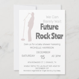 我々は赤ちゃんシャワー男女兼用インヴィを待つことができる 招待状