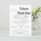 我々は赤ちゃんシャワー男女兼用インヴィを待つことができる 招待状 (スタンド正面)