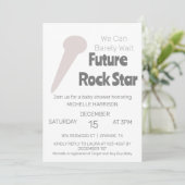 我々は赤ちゃんシャワー男女兼用インヴィを待つことができる 招待状 (スタンド正面)