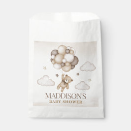 我々は赤ちゃんシャワー白い好意バッグを待つことができる フェイバーバッグ