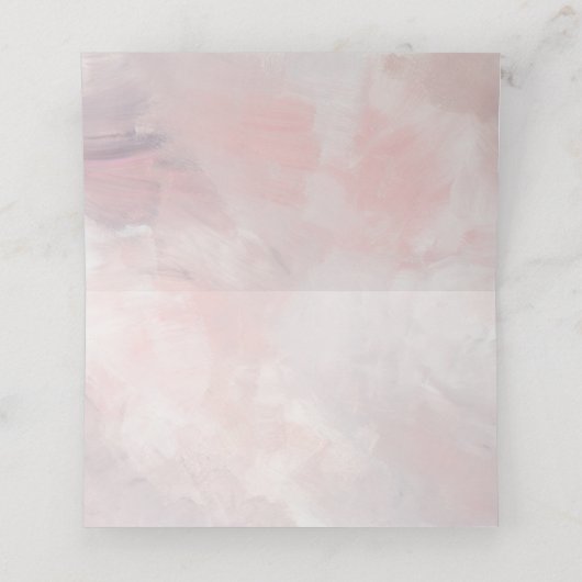 我々は赤面フローラ水の色結婚を行う プレイスカード (内部開封)