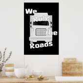 我々は道路を支配する（半）ダークポスター ポスター (キッチン)