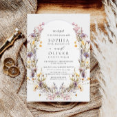 我々は野草モダンの駆け落ち結婚をした 招待状