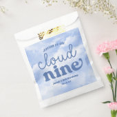 我々は雲の上にある9ブルー9番目の第9の誕生日パーティー フェイバーバッグ (封をした状態)