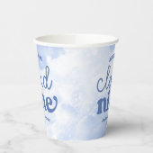 我々は雲の上にある9ブルー9番目の第9の誕生日パーティー 紙コップ (左)