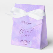 我々は雲の九優しい赤ちゃんシャワーを上げている フェイバーボックス (正面サイド)