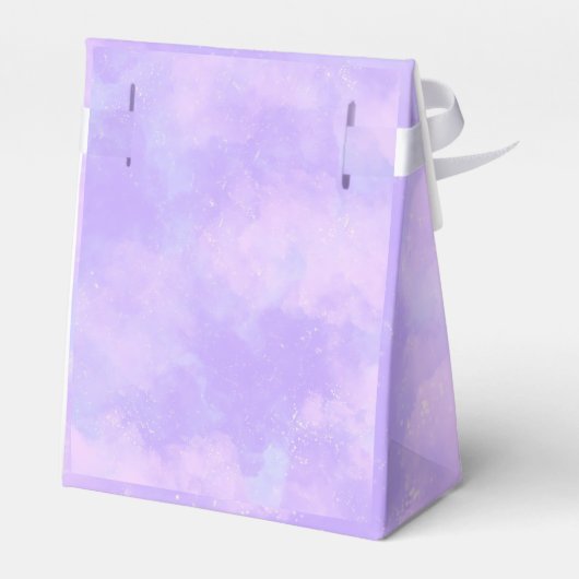 我々は雲の九優しい赤ちゃんシャワーを上げている フェイバーボックス (裏面サイド)