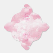 我々は雲9ピンクの赤ちゃんシャワーを浴びている フェイバーボックス (折り畳みなし)