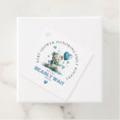 我々は青いテディベアを待つことができる フェイバータグ (インサイチュ)