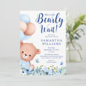 我々は青少年の赤ちゃんシャワーを待つことができる 招待状 (スタンド正面)