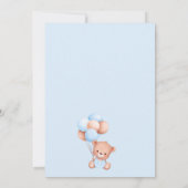 我々は青少年の赤ちゃんシャワーを待つことができる 招待状 (裏面)