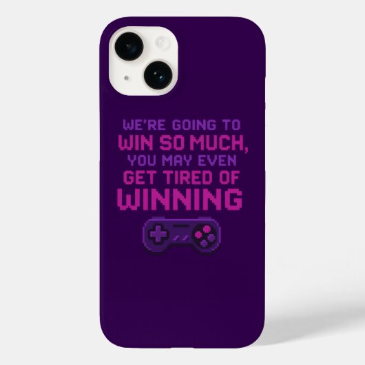我々は非常に多くを勝つだろう – Gamer Phone Case Case-Mate iPhoneケース (裏面)