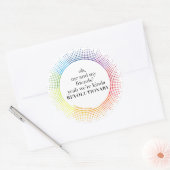 我々は革命的だ ラウンドシール (封筒)