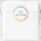 我々は革命的だ ラウンドシール (バッグ)